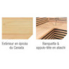 Sauna infrarouge Canopée Triple Care