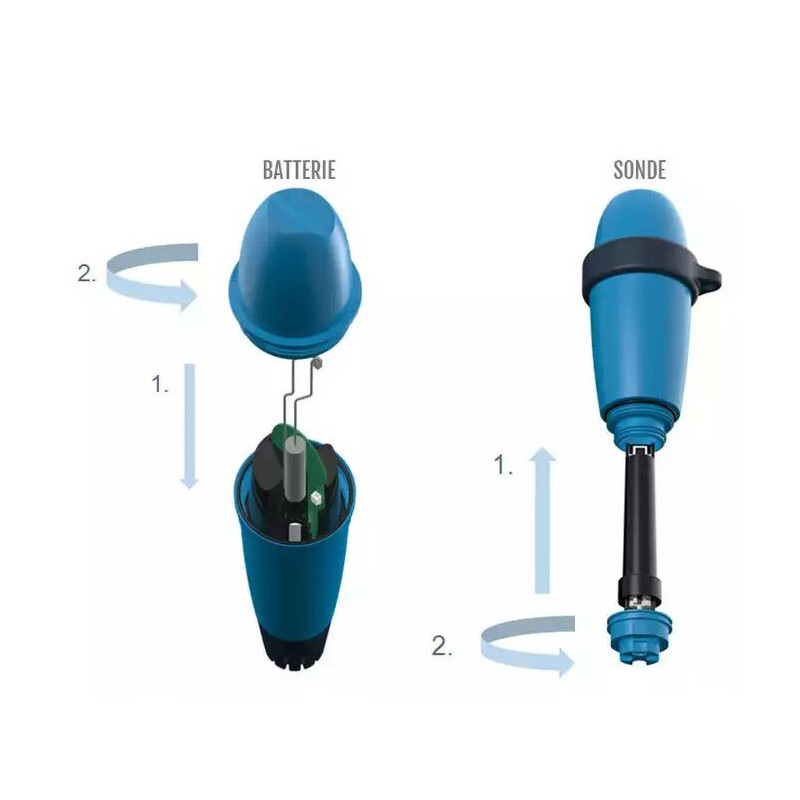 Analyseur d'eau connecté Bluriiot Blue Connect PLUS