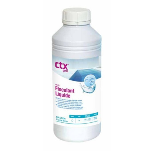 Floculant liquide eau piscine trouble CTX 41 pour pompe doseuse