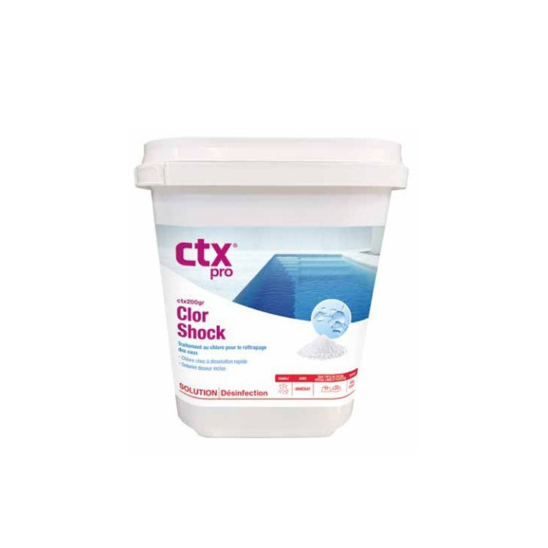 Chlore rapide granulés CTX 200GR