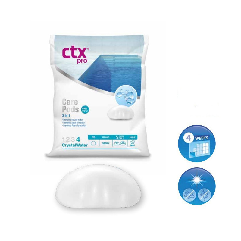 Traitement préventif anti-algues CAREPODS 3 en 1 CTX 598