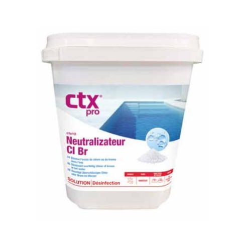 Neutralisateurs chlore/brome CTX 12 pour piscine