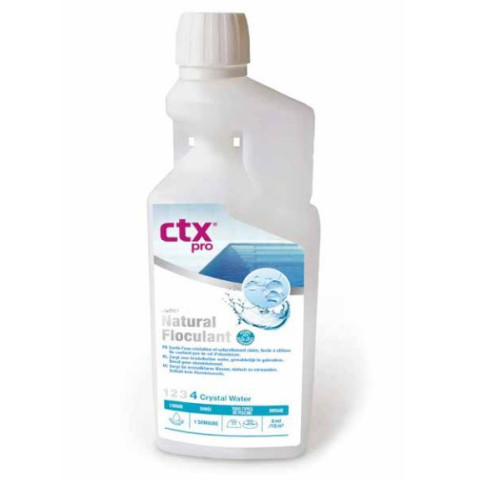 Floculant liquide Natural Clarifier CTX 597 eau piscine trouble