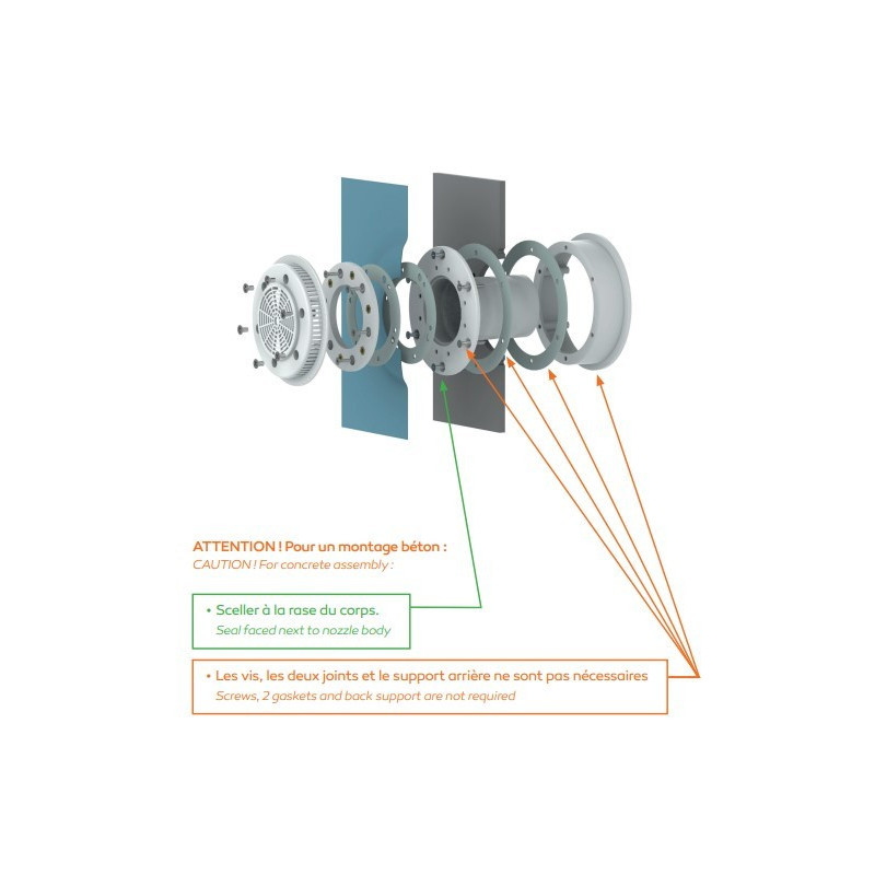 Kit complet Balnéo 9 buses, pompe 215M