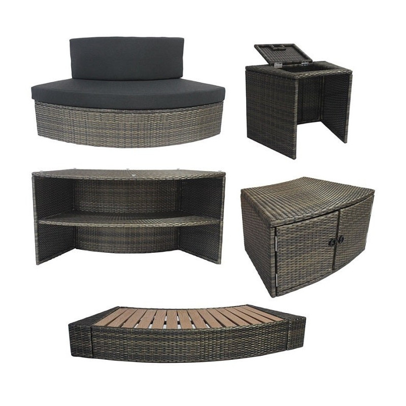 Netspa Vita Premium spa portable avec mobilier