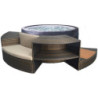 Mobilier spa Netspa Vita 140 - 4 places