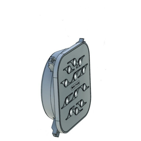 Ampoule à 12 leds blanches Weltico 64191LB30 - optique carré