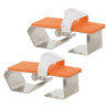 Kit de 2 pédales AHP pour aquabikes Waterflex
