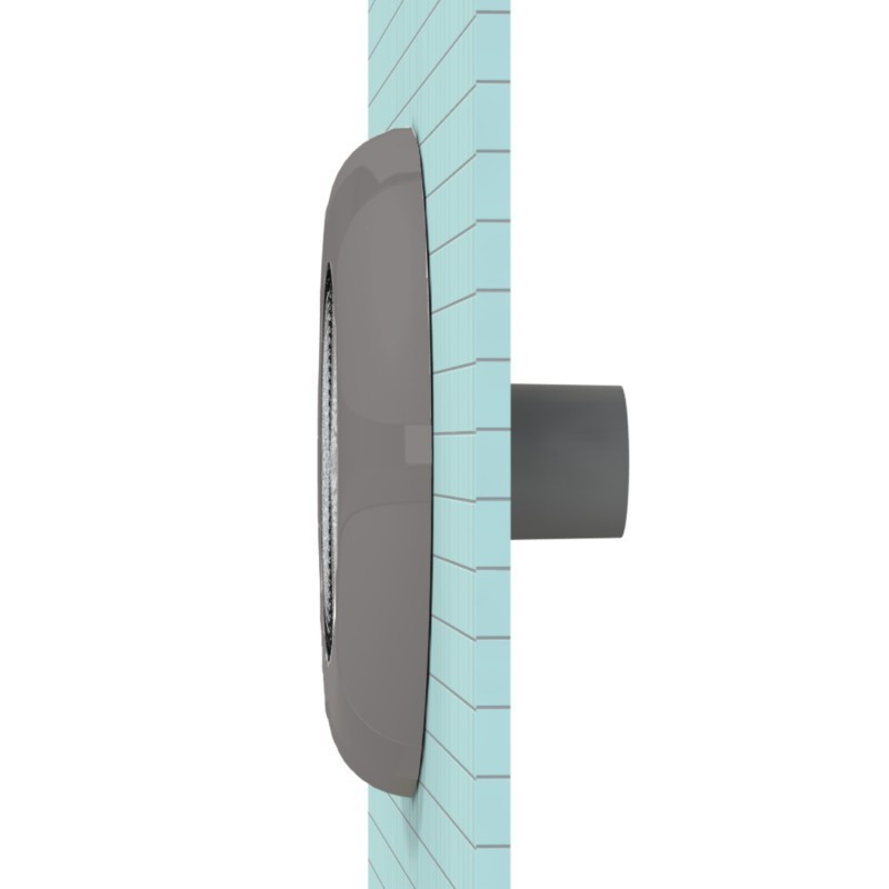 Projecteur Noria à visser sur prise balai, LED blanche ou couleur