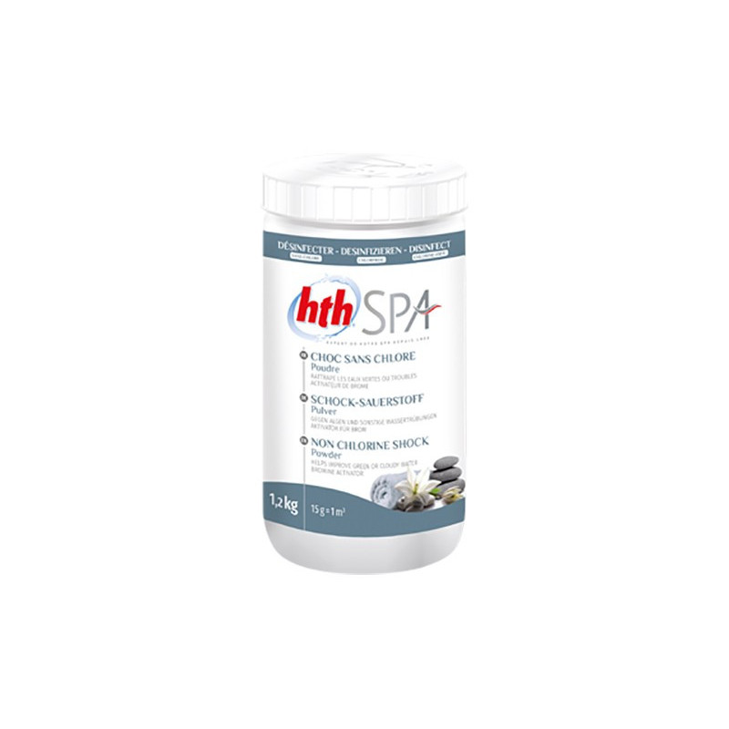 HTH SPA Choc sans chlore oxygène actif spa