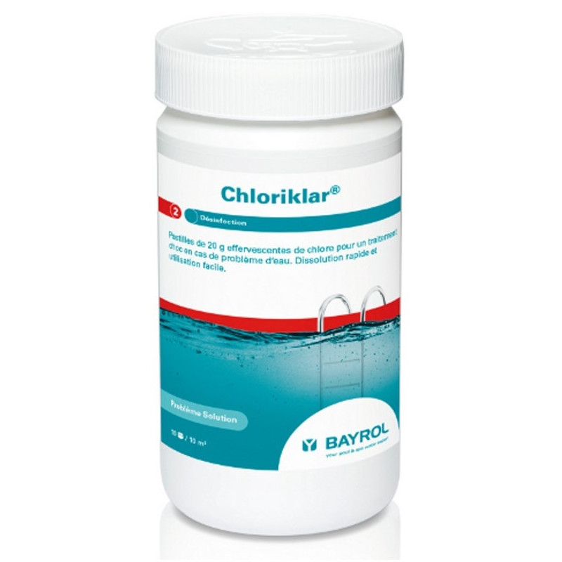 Traitement de l eau Bayrol Chloriklar chloration choc 1 kg