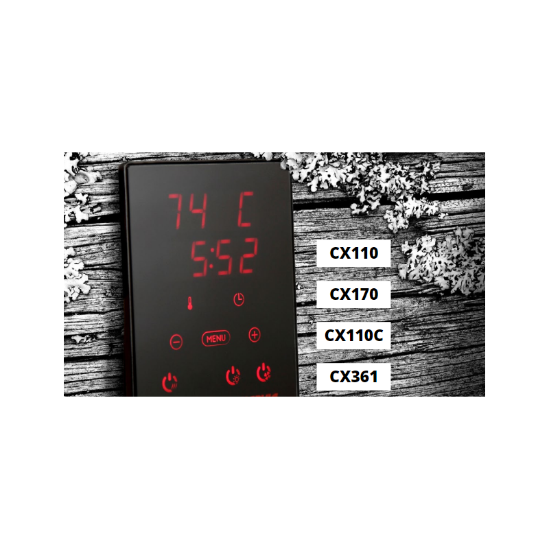 Unités de contrôle Xenio pour poêle Harvia