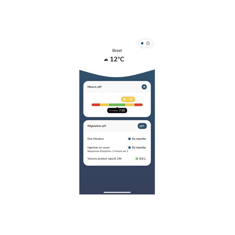 Pompe doseuse régul pH CCEI Phileo VP