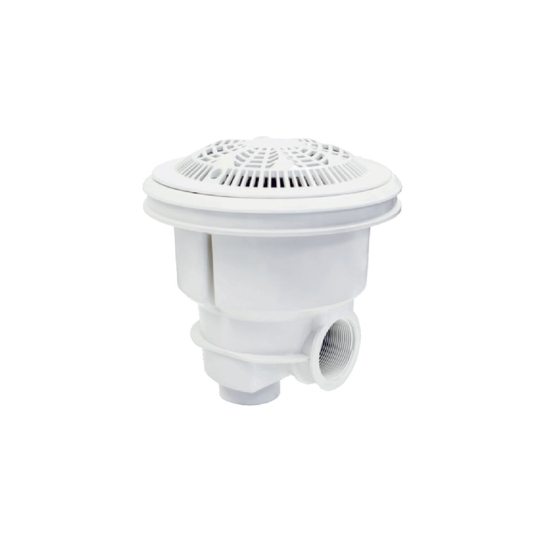 Bonde de fond liner Ø 200 mm avec grille anti-vortex ABS Astral