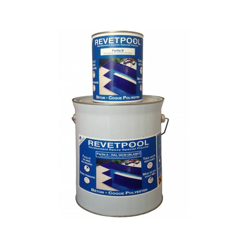 Peinture REVETPOOL époxy spéciale piscine