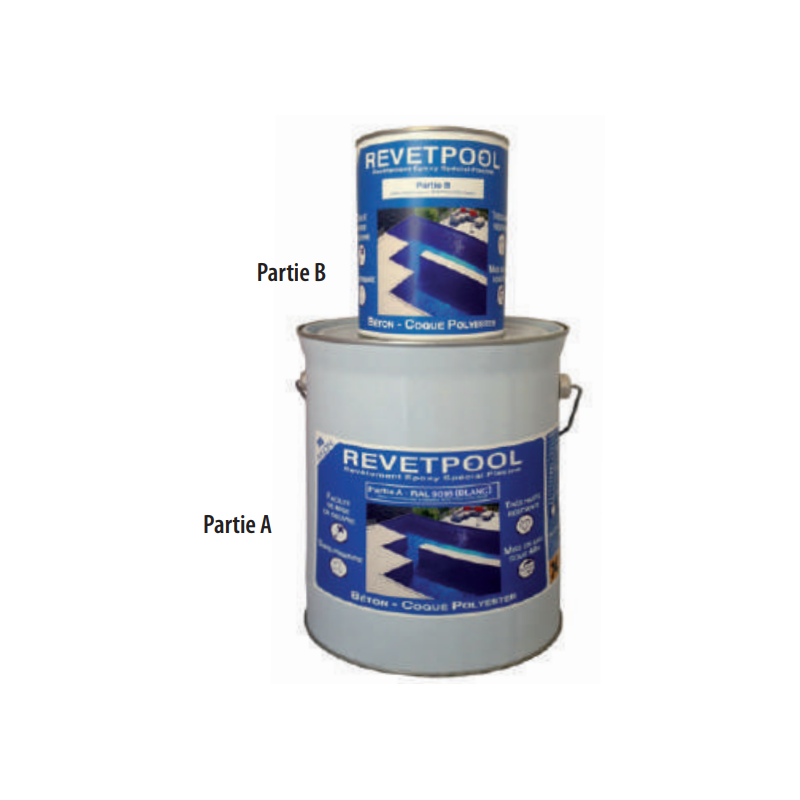 Peinture REVETPOOL époxy spéciale piscine