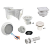 Kit pièces à sceller Astralpool - piscine 8 x 4 m béton/liner*