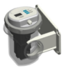 Support de fixation pour électrolyseur de sel Poolex Turbo Salt / Sel-In