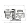 Pompe de filtration Intelliflo Sta-Rite SW 5P6R VSD 2