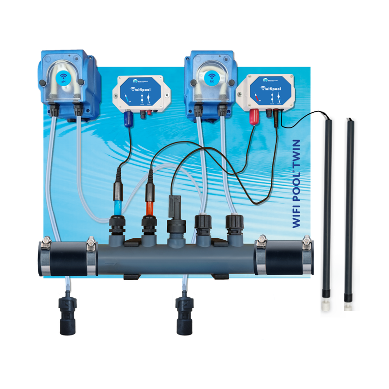 Doseur automatique chlore/pH Beniferro Wifipool Twin