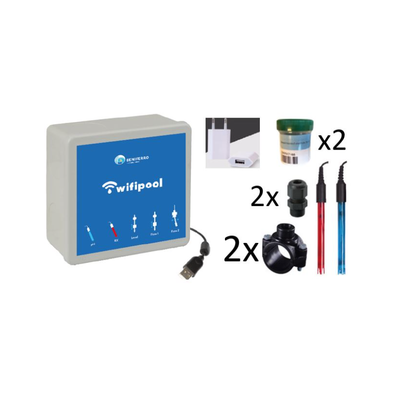 Boîtier de mesure Wifipool Connect GO
