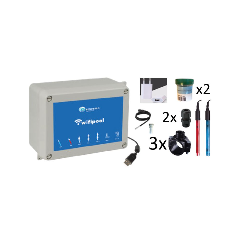 Boîtier de mesure Wifipool Connect GO