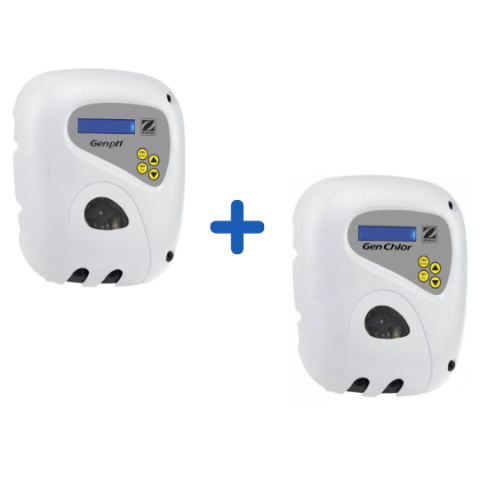Pack pompes doseuses Zodiac GenpH + GenChlor