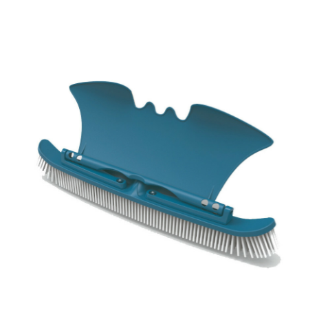 Brosse de paroi et de fond Astral Pool Blue Line avec aile de placage
