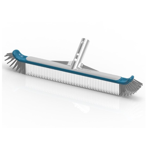 Brosse de paroi renforcée Astral Pool Blue Line aluminium 50 cm