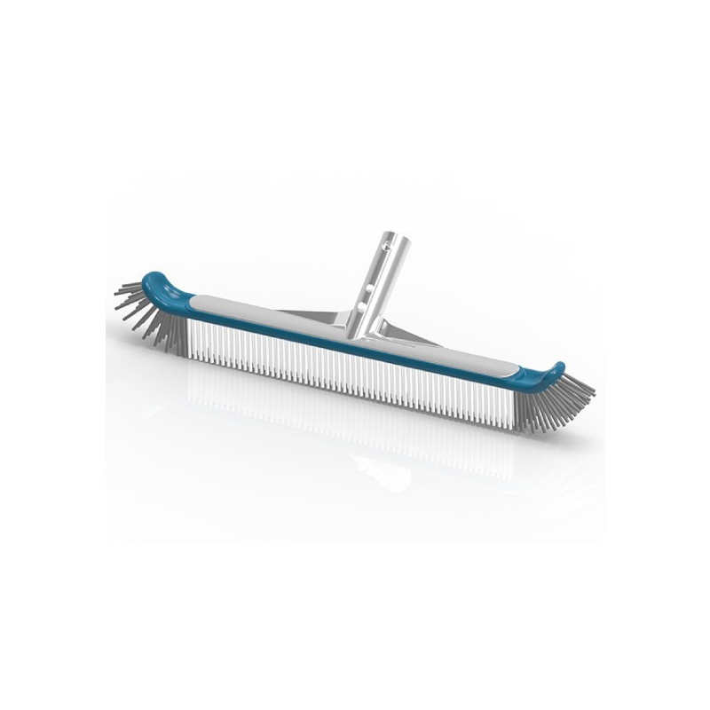 Brosse de paroi renforcée Astral Pool Blue Line aluminium 50 cm