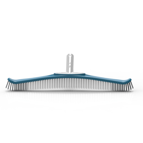 Brosse de paroi flexible Astral Pool Blue Line manche alu renforcé 50 cm