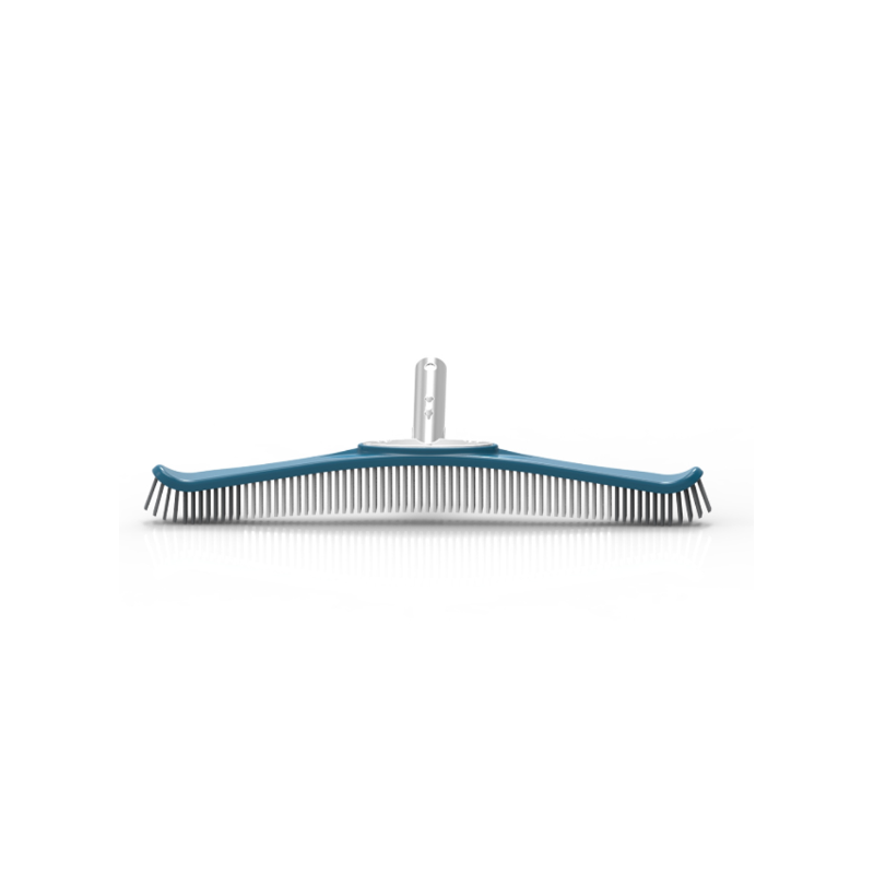 Brosse de paroi flexible Astral Pool Blue Line manche alu renforcé 50 cm