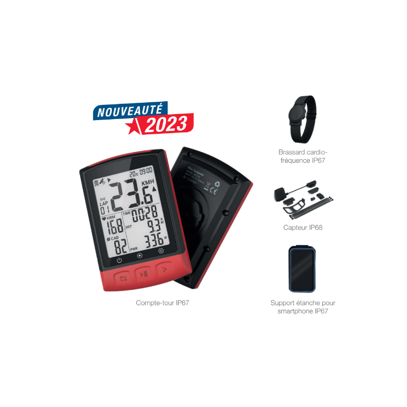 My Aqua Fit - Le kit connecté 4 en 1 pour Aquabike