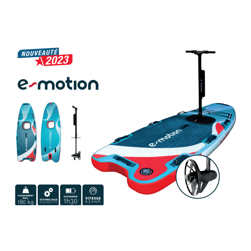 Coasto E-Motion 10’ - Ensemble planche + propulseur Coasto