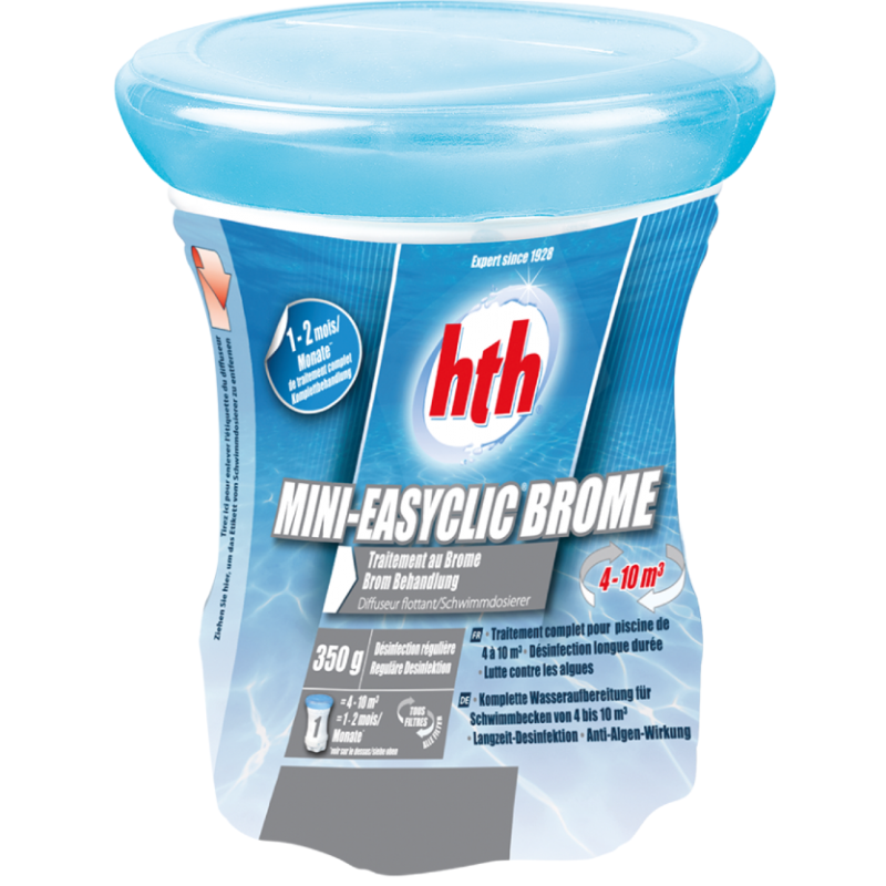 Diffuseur flottant chlore multifonction HTH MINI-EASYCLIC 750g
