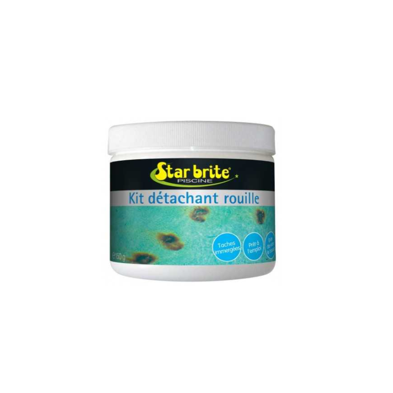 Kit détachant rouille Starbrite - tâches immergées