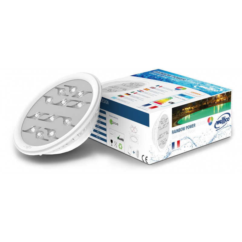 Ampoule LED Weltico Rainbow Power pour piscine 