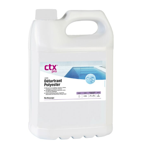 Nettoyage piscine détartrant polyester anti-calcaire CTX 53