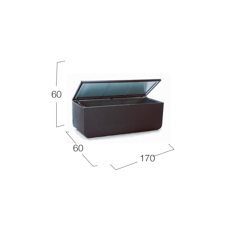 Coffre de rangement Hémisphère Editions