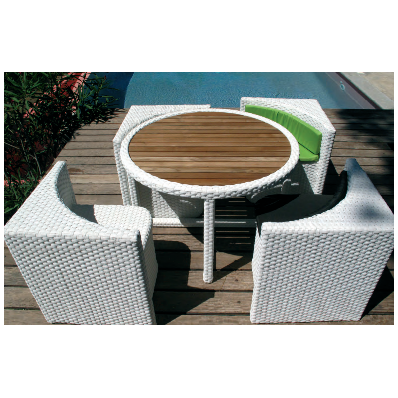 Salon de jardin QUATTRO Hémisphère Editions