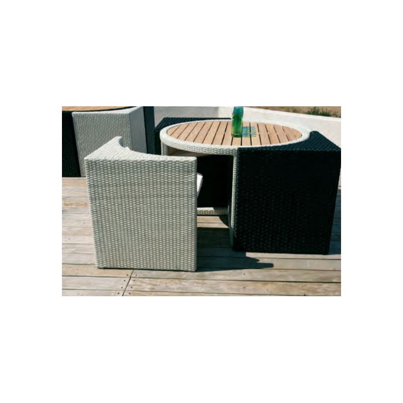 Salon de jardin QUATTRO Hémisphère Editions
