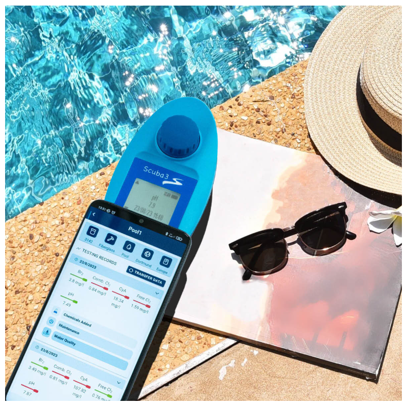 Testeur électronique photomètre Scuba 3S - Kit complet