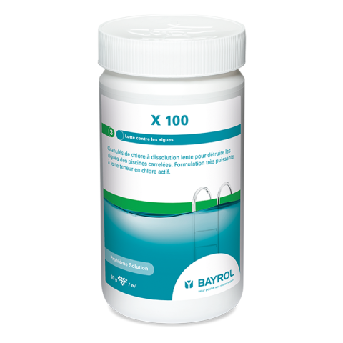 Algicide Bayrol X 100 chlore actif
