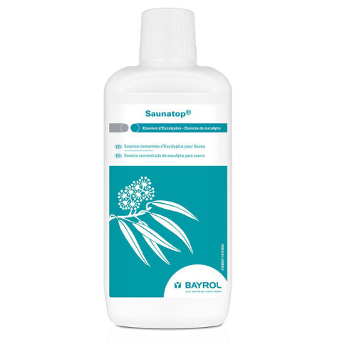 Essences aromatiques pour sauna BAYROL Saunatop Eucalyptus 1 litre