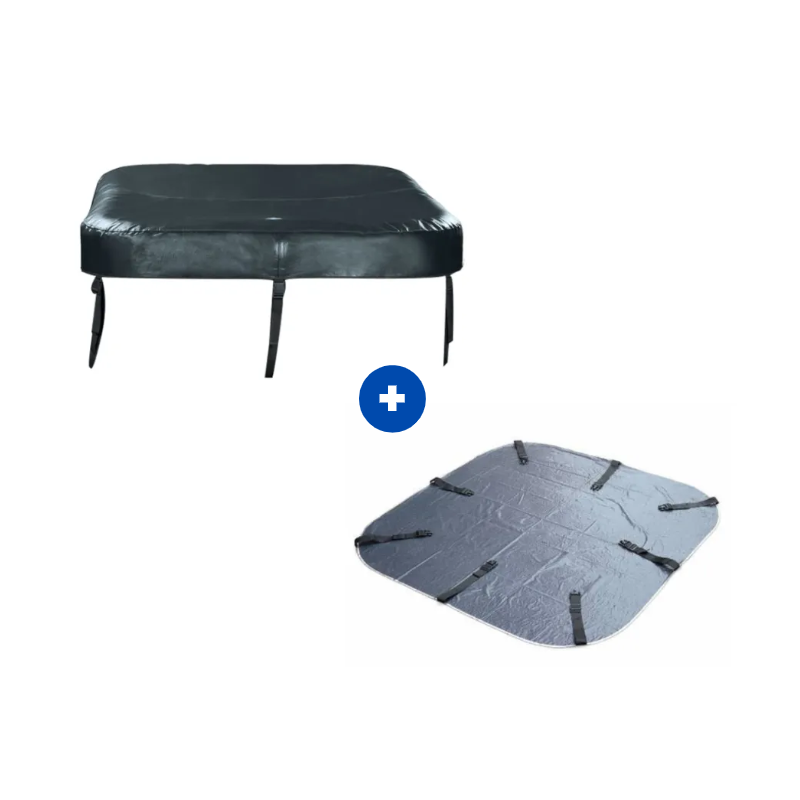Pack couverture isotherme + tapis de sol pour Spa Netspa Aspen