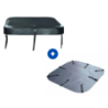 Pack couverture isotherme + tapis de sol pour Spa Netspa Aspen