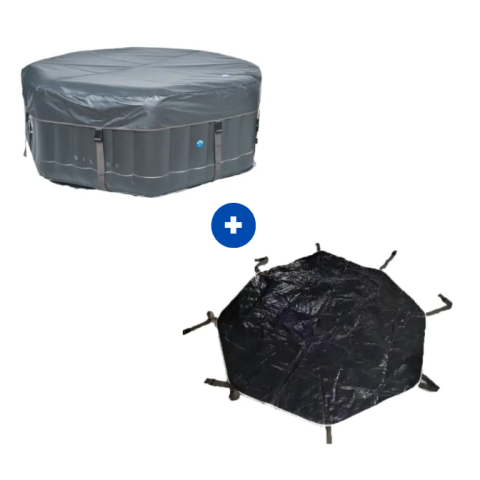 Pack couverture isotherme + tapis de sol pour Spa Netspa Aspen