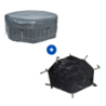 Pack couverture isotherme + tapis de sol pour Spa Netspa Aspen