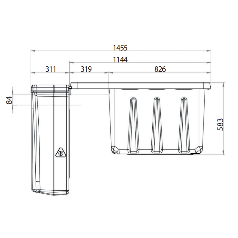 Bloc cavalier 25m3 /h