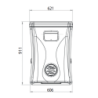 Bloc cavalier 25m3 /h